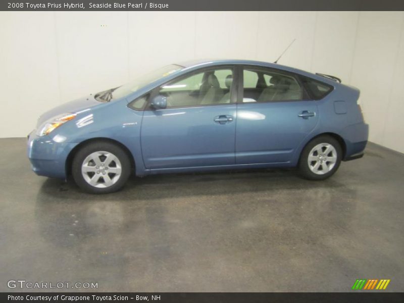 Seaside Blue Pearl / Bisque 2008 Toyota Prius Hybrid