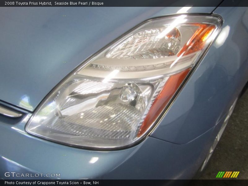 Seaside Blue Pearl / Bisque 2008 Toyota Prius Hybrid
