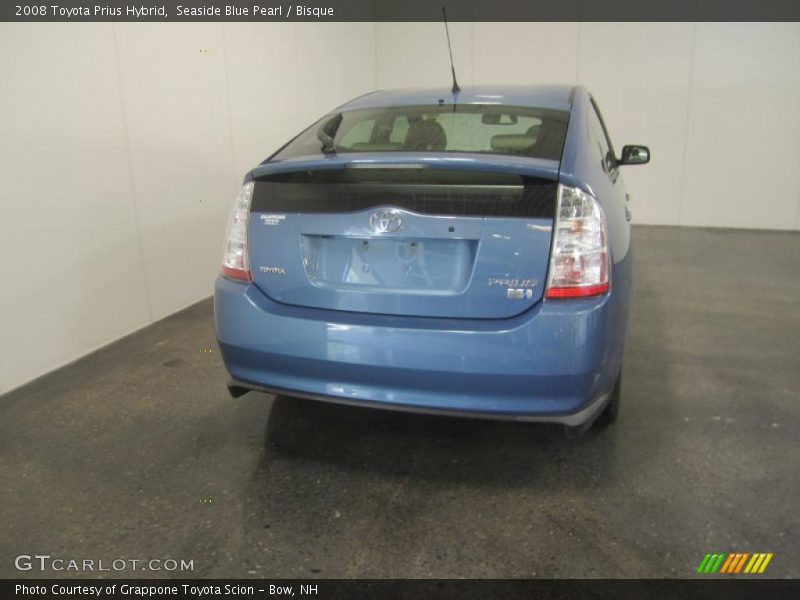 Seaside Blue Pearl / Bisque 2008 Toyota Prius Hybrid