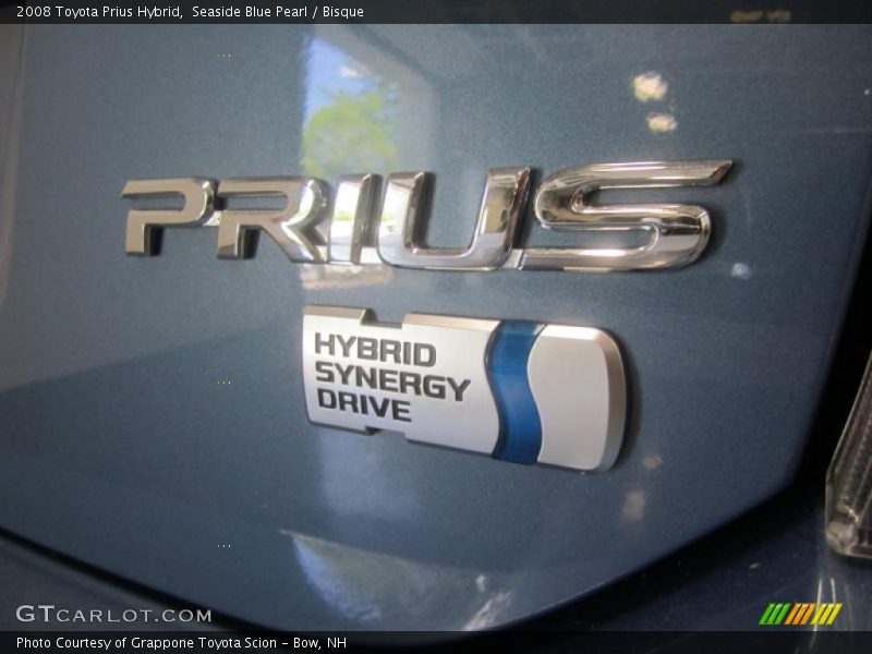 Seaside Blue Pearl / Bisque 2008 Toyota Prius Hybrid