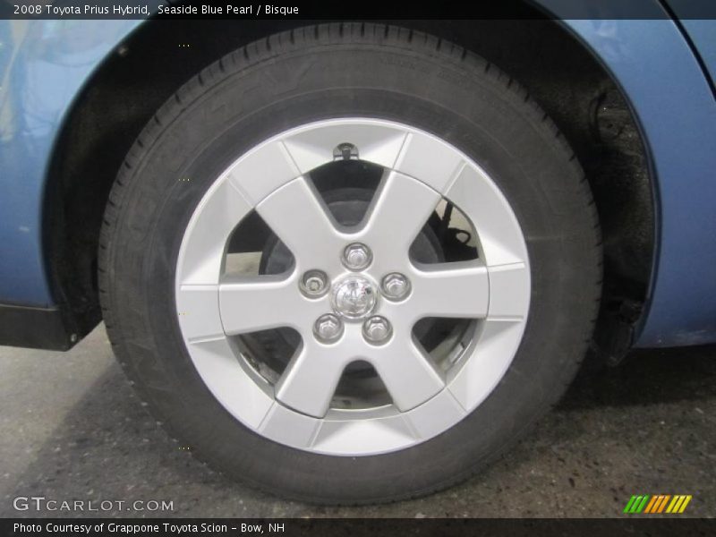 Seaside Blue Pearl / Bisque 2008 Toyota Prius Hybrid