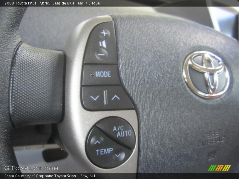 Seaside Blue Pearl / Bisque 2008 Toyota Prius Hybrid