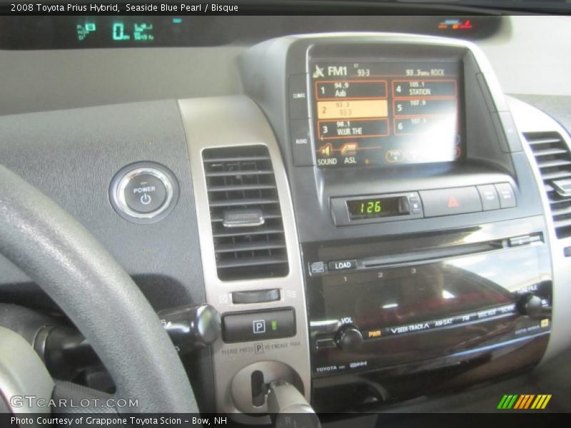 Seaside Blue Pearl / Bisque 2008 Toyota Prius Hybrid