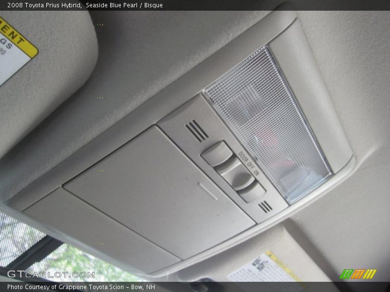 Seaside Blue Pearl / Bisque 2008 Toyota Prius Hybrid