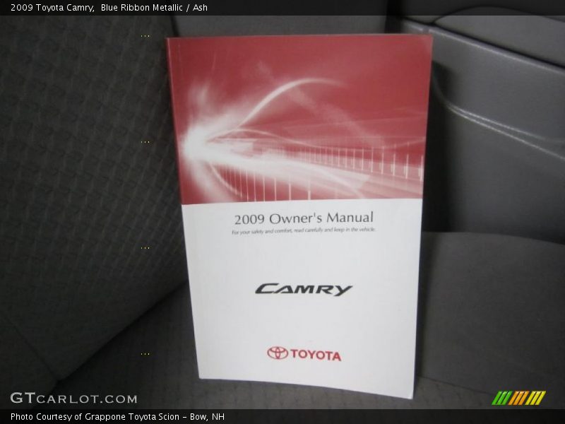 Blue Ribbon Metallic / Ash 2009 Toyota Camry