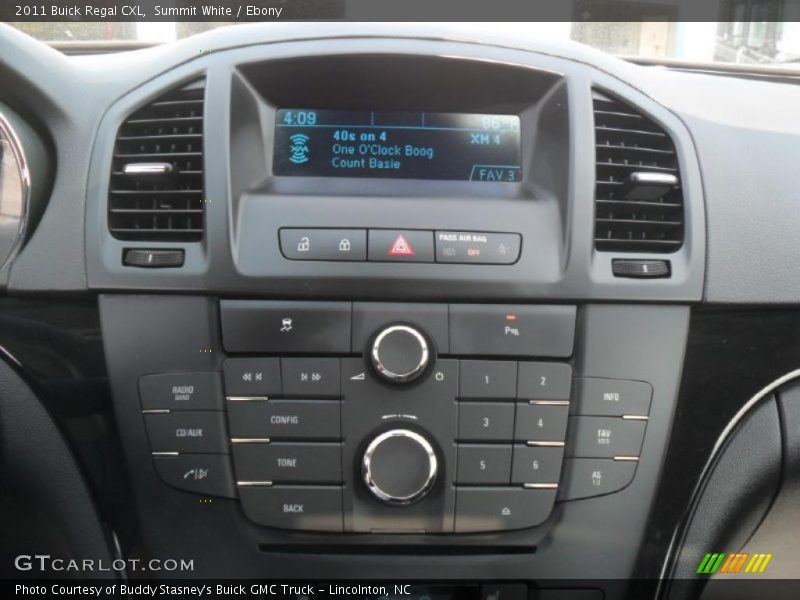 Controls of 2011 Regal CXL