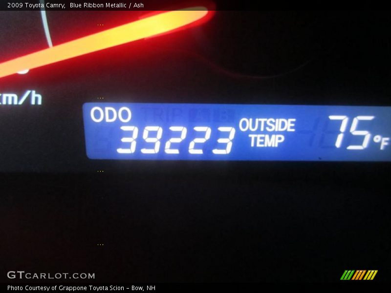 Blue Ribbon Metallic / Ash 2009 Toyota Camry