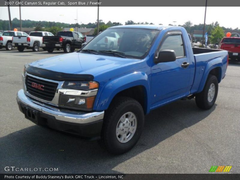 Front 3/4 View of 2007 Canyon SL Regular Cab