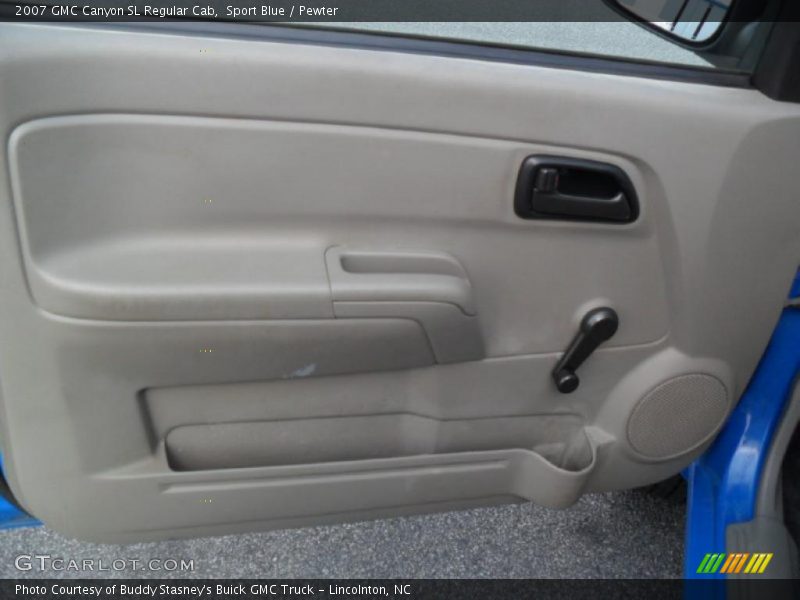 Sport Blue / Pewter 2007 GMC Canyon SL Regular Cab