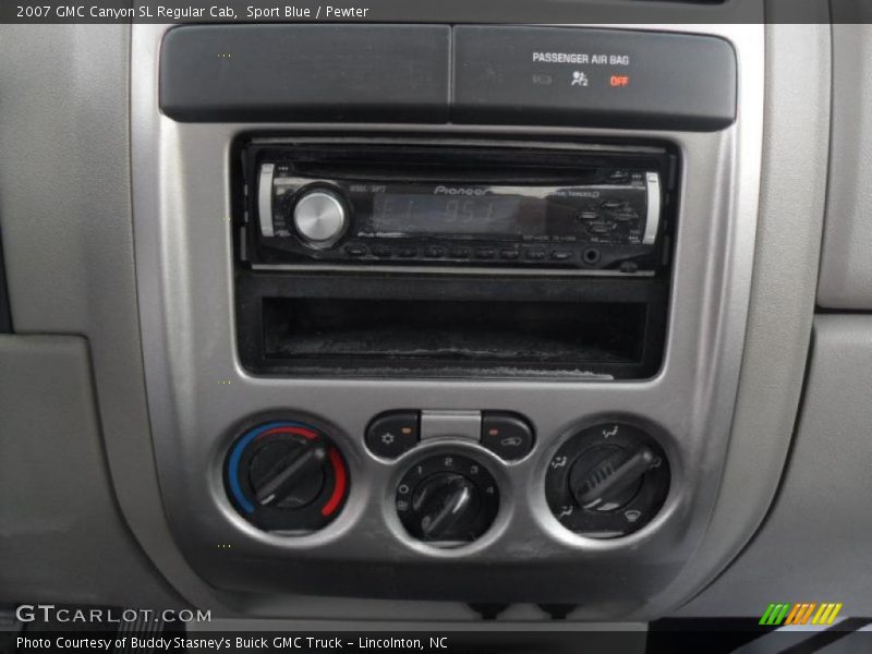 Sport Blue / Pewter 2007 GMC Canyon SL Regular Cab