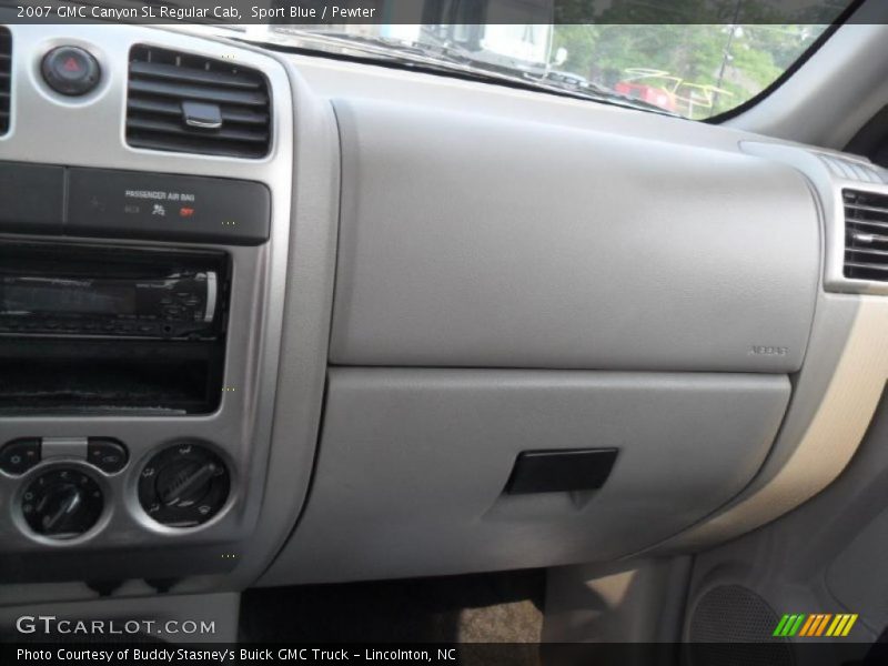 Sport Blue / Pewter 2007 GMC Canyon SL Regular Cab