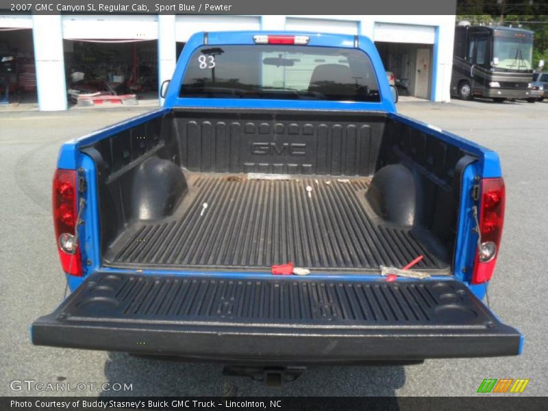 Sport Blue / Pewter 2007 GMC Canyon SL Regular Cab