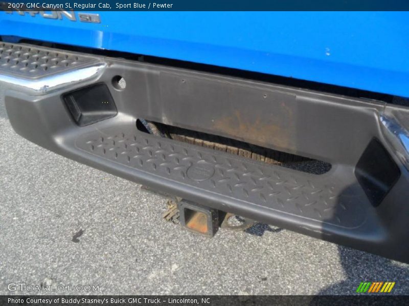 Sport Blue / Pewter 2007 GMC Canyon SL Regular Cab