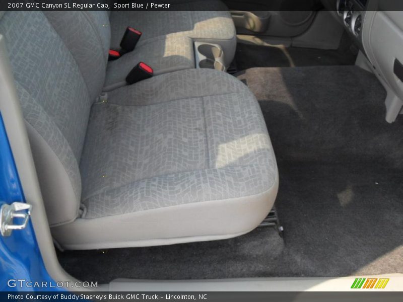 Sport Blue / Pewter 2007 GMC Canyon SL Regular Cab