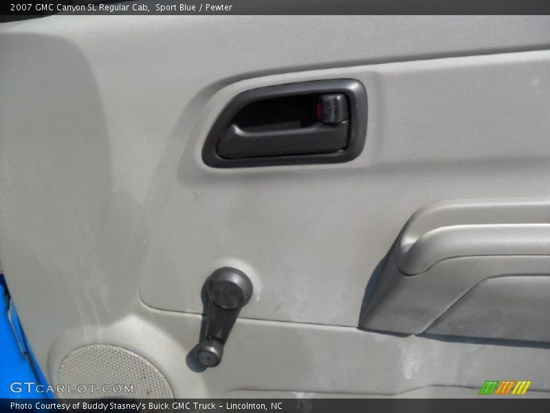 Sport Blue / Pewter 2007 GMC Canyon SL Regular Cab