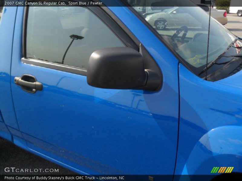 Sport Blue / Pewter 2007 GMC Canyon SL Regular Cab