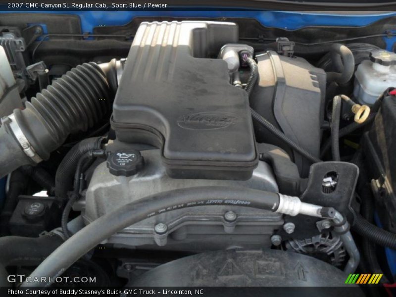 Sport Blue / Pewter 2007 GMC Canyon SL Regular Cab