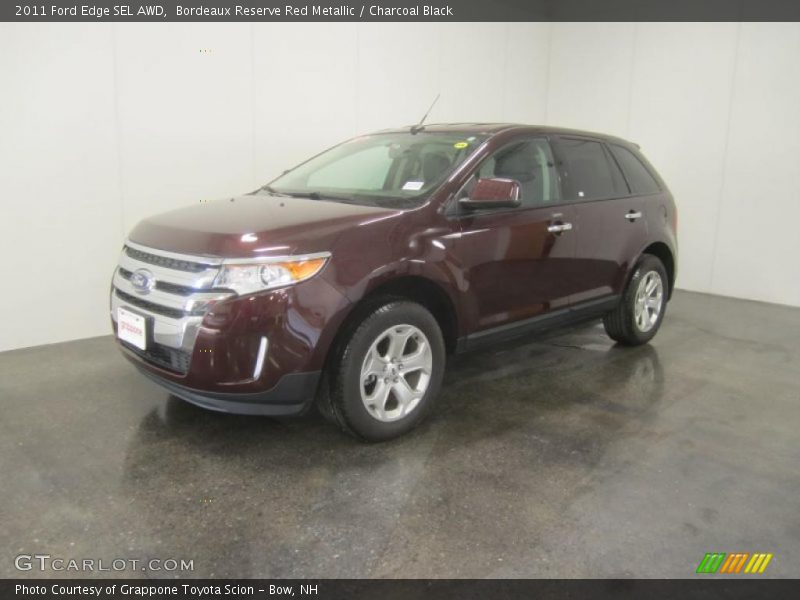 Bordeaux Reserve Red Metallic / Charcoal Black 2011 Ford Edge SEL AWD