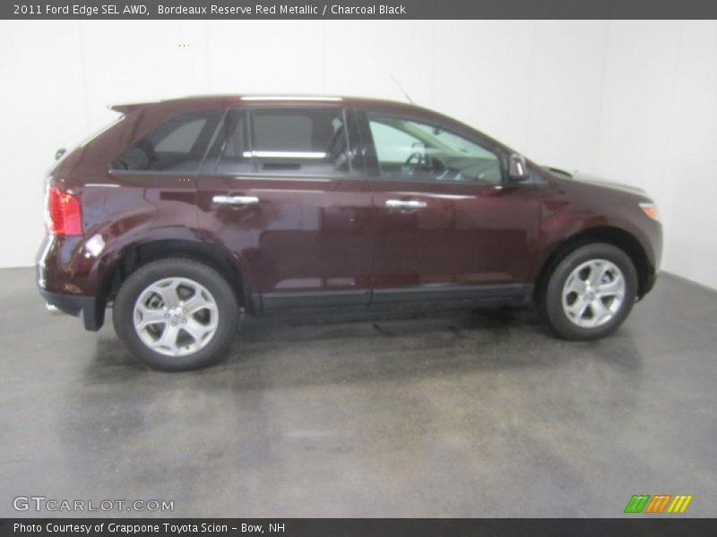 Bordeaux Reserve Red Metallic / Charcoal Black 2011 Ford Edge SEL AWD