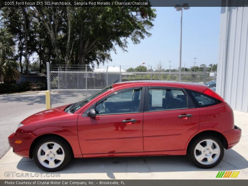  2005 Focus ZX5 SES Hatchback Sangria Red Metallic