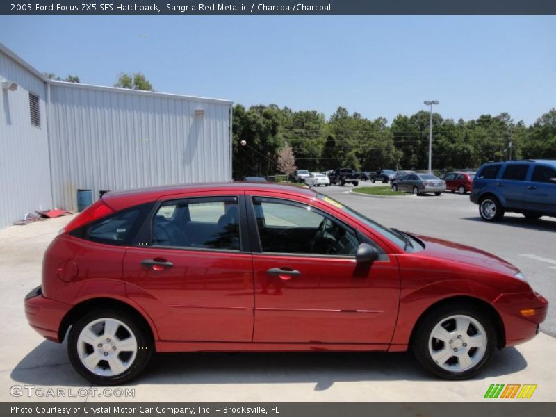  2005 Focus ZX5 SES Hatchback Sangria Red Metallic