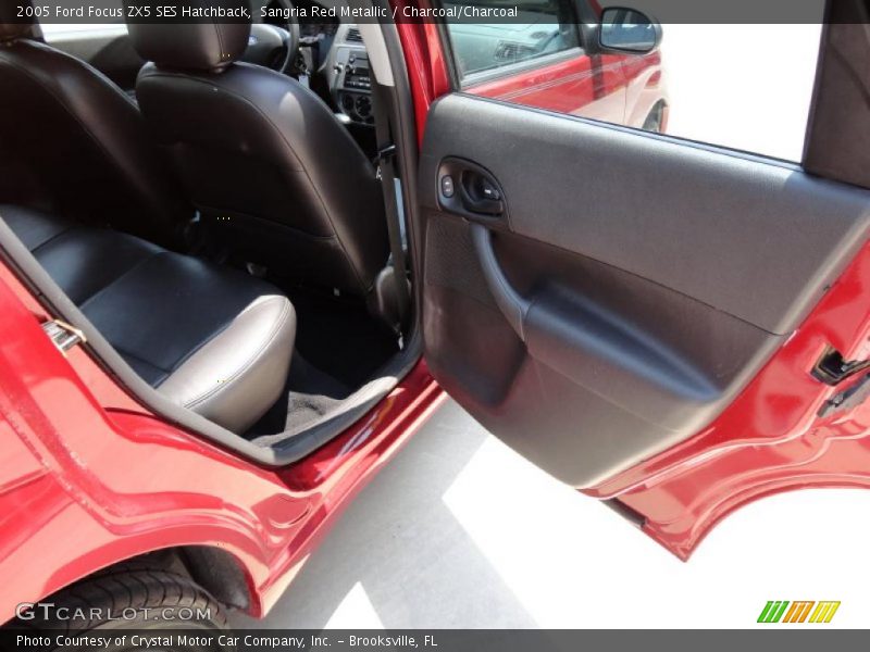 Sangria Red Metallic / Charcoal/Charcoal 2005 Ford Focus ZX5 SES Hatchback