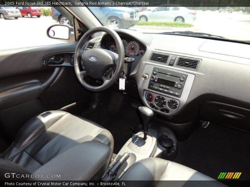 Sangria Red Metallic / Charcoal/Charcoal 2005 Ford Focus ZX5 SES Hatchback