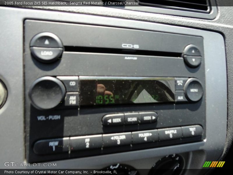 Sangria Red Metallic / Charcoal/Charcoal 2005 Ford Focus ZX5 SES Hatchback