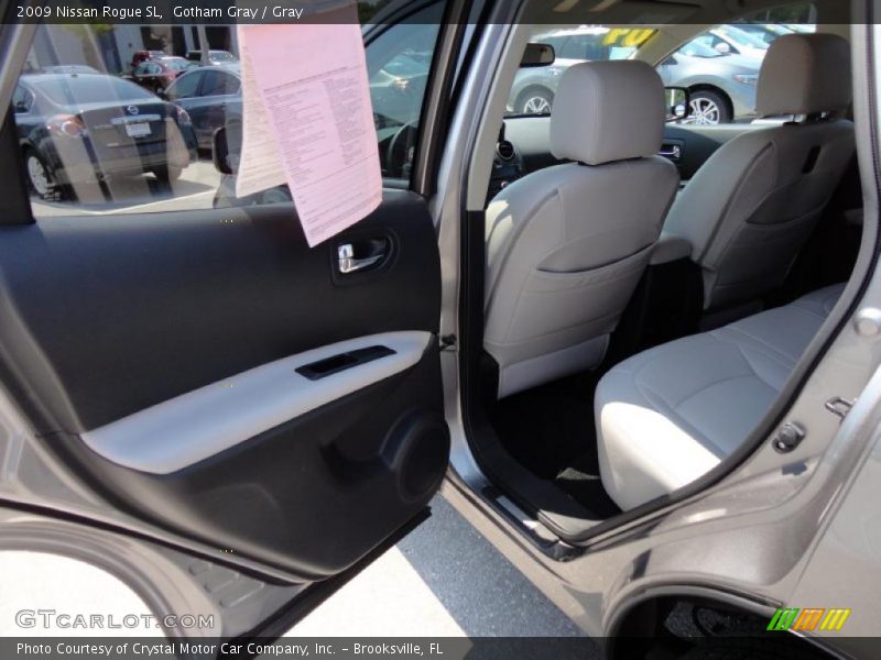 Gotham Gray / Gray 2009 Nissan Rogue SL