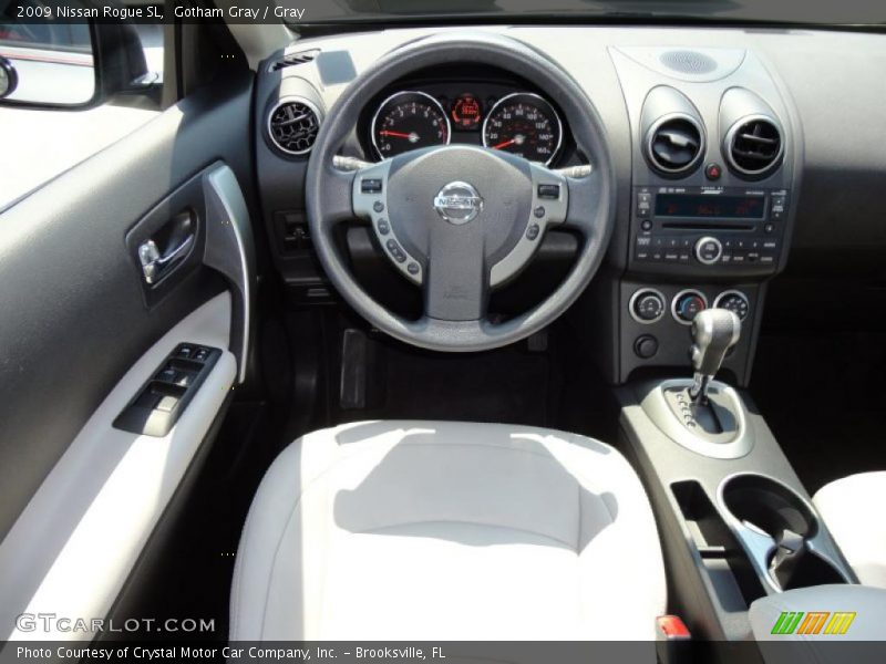 Gotham Gray / Gray 2009 Nissan Rogue SL
