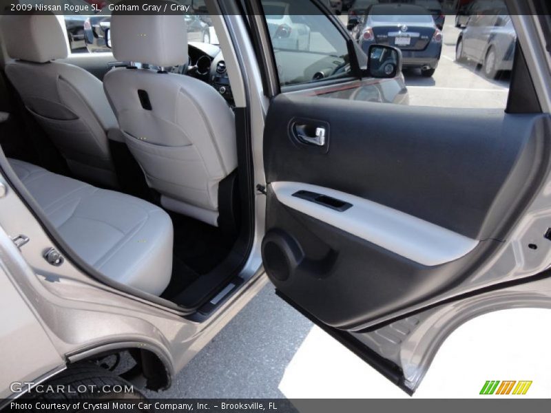 Gotham Gray / Gray 2009 Nissan Rogue SL