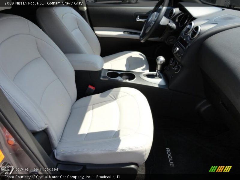 Gotham Gray / Gray 2009 Nissan Rogue SL