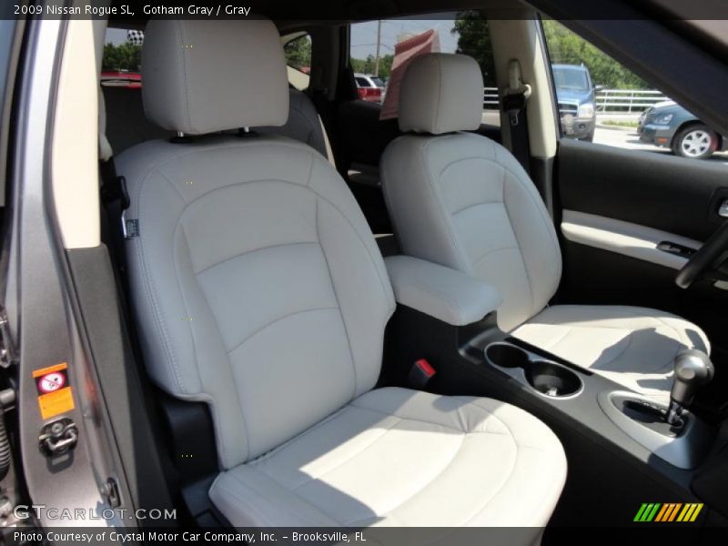 Gotham Gray / Gray 2009 Nissan Rogue SL