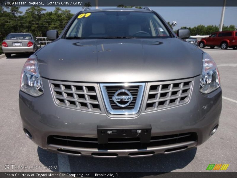 Gotham Gray / Gray 2009 Nissan Rogue SL
