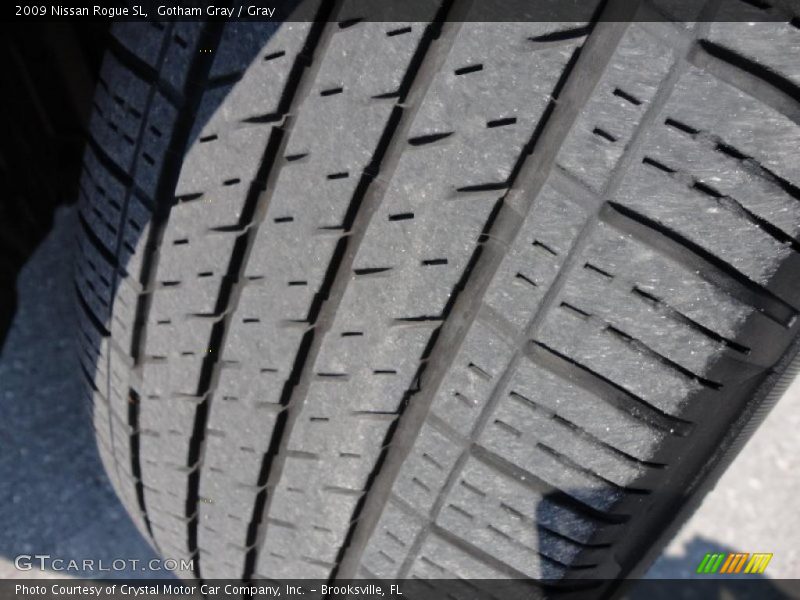 Gotham Gray / Gray 2009 Nissan Rogue SL