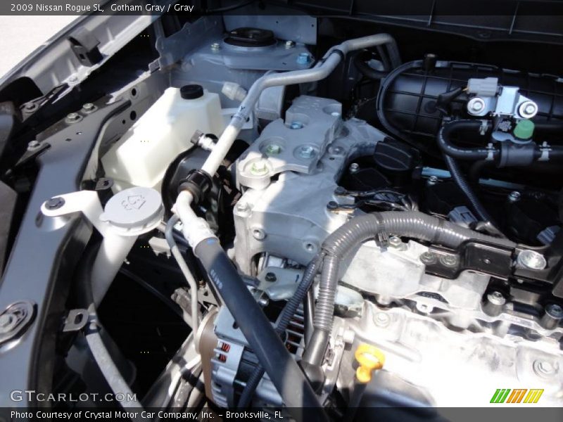 Gotham Gray / Gray 2009 Nissan Rogue SL