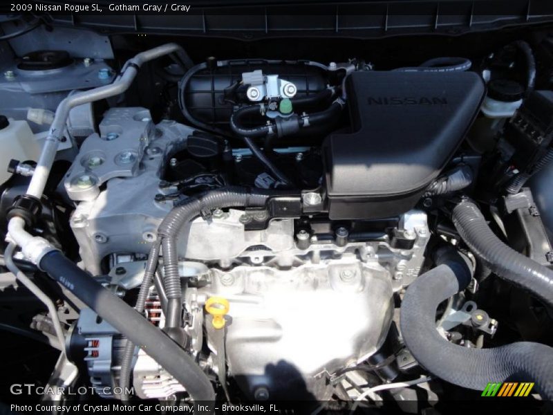 Gotham Gray / Gray 2009 Nissan Rogue SL