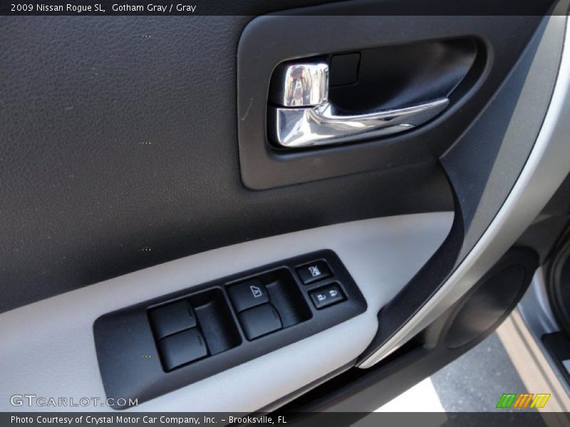 Gotham Gray / Gray 2009 Nissan Rogue SL