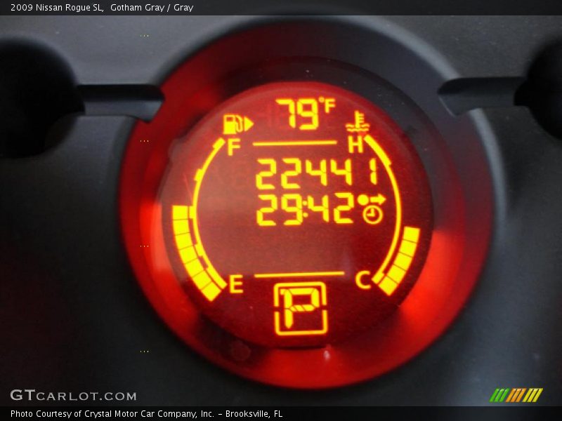 Gotham Gray / Gray 2009 Nissan Rogue SL