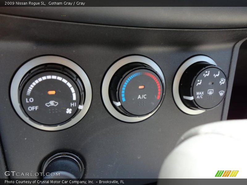 Gotham Gray / Gray 2009 Nissan Rogue SL