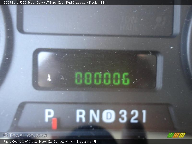 Red Clearcoat / Medium Flint 2005 Ford F250 Super Duty XLT SuperCab