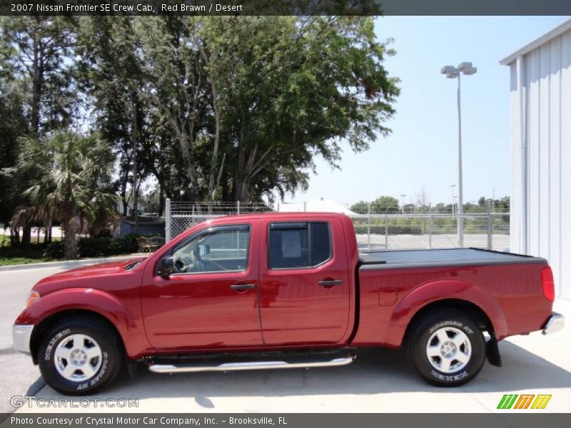  2007 Frontier SE Crew Cab Red Brawn
