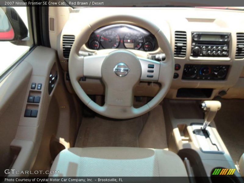 Red Brawn / Desert 2007 Nissan Frontier SE Crew Cab