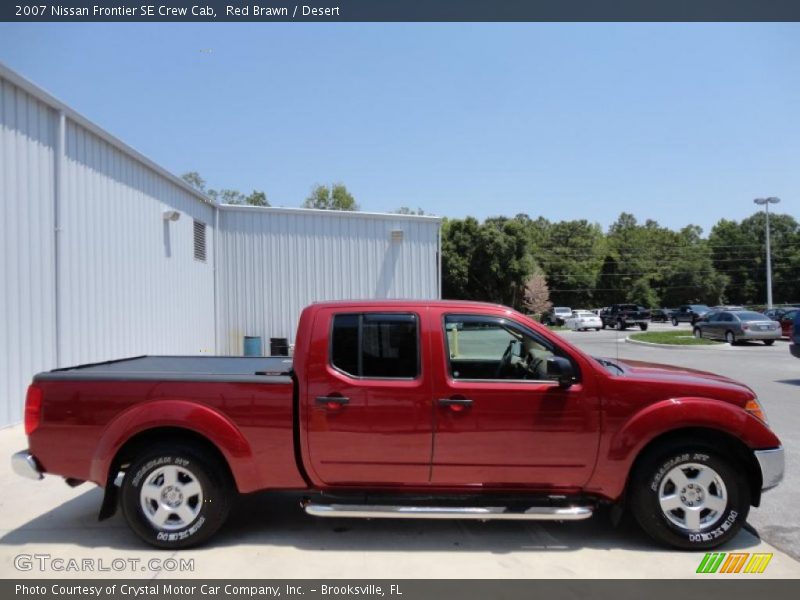 Red Brawn / Desert 2007 Nissan Frontier SE Crew Cab