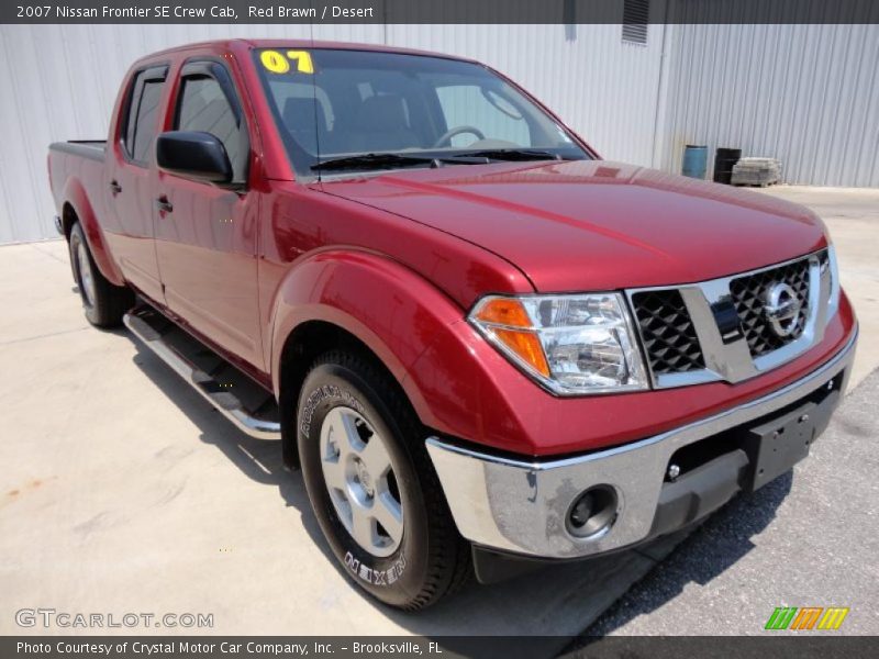 Front 3/4 View of 2007 Frontier SE Crew Cab