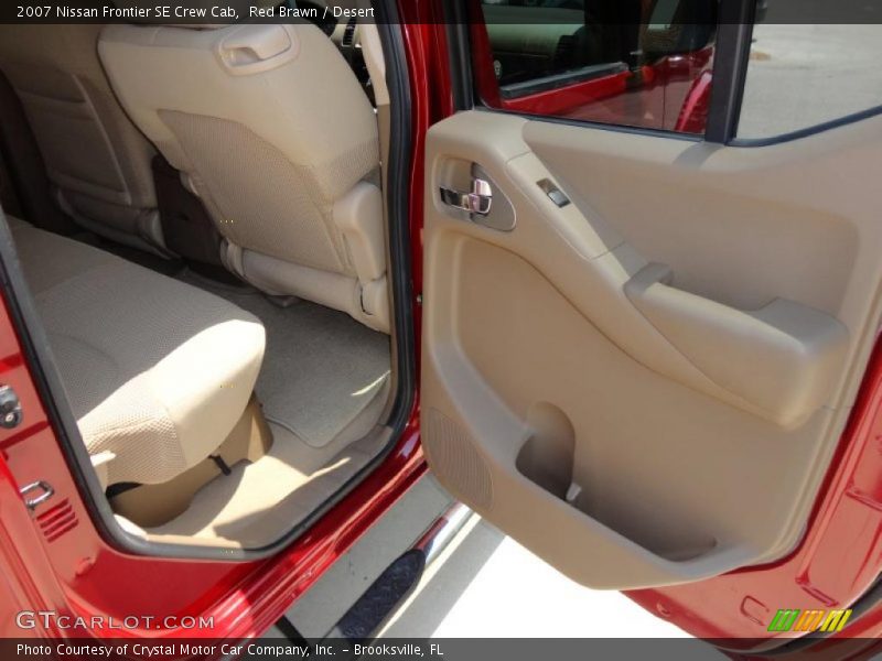 Red Brawn / Desert 2007 Nissan Frontier SE Crew Cab