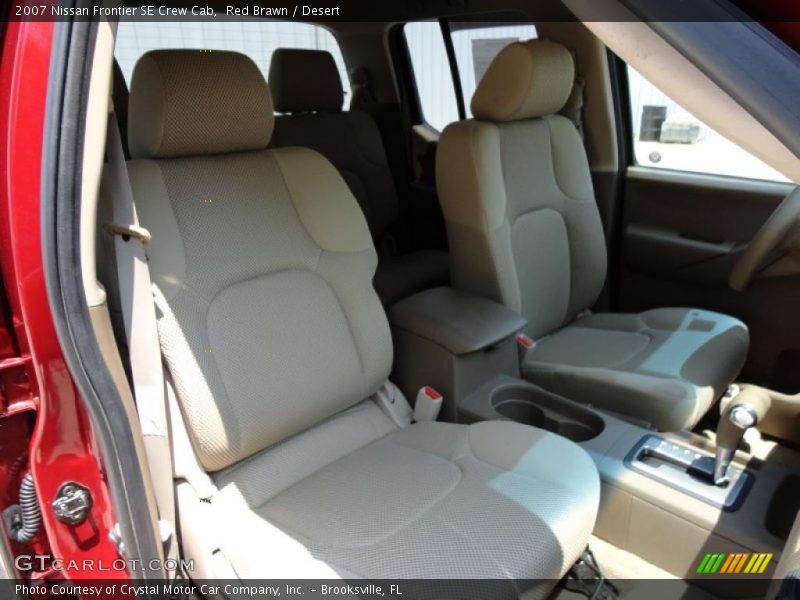Red Brawn / Desert 2007 Nissan Frontier SE Crew Cab