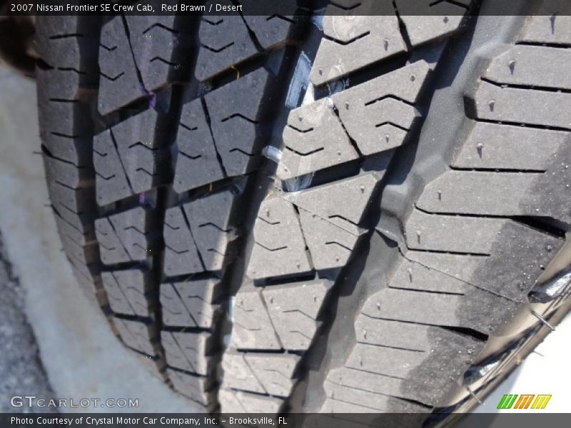 Red Brawn / Desert 2007 Nissan Frontier SE Crew Cab