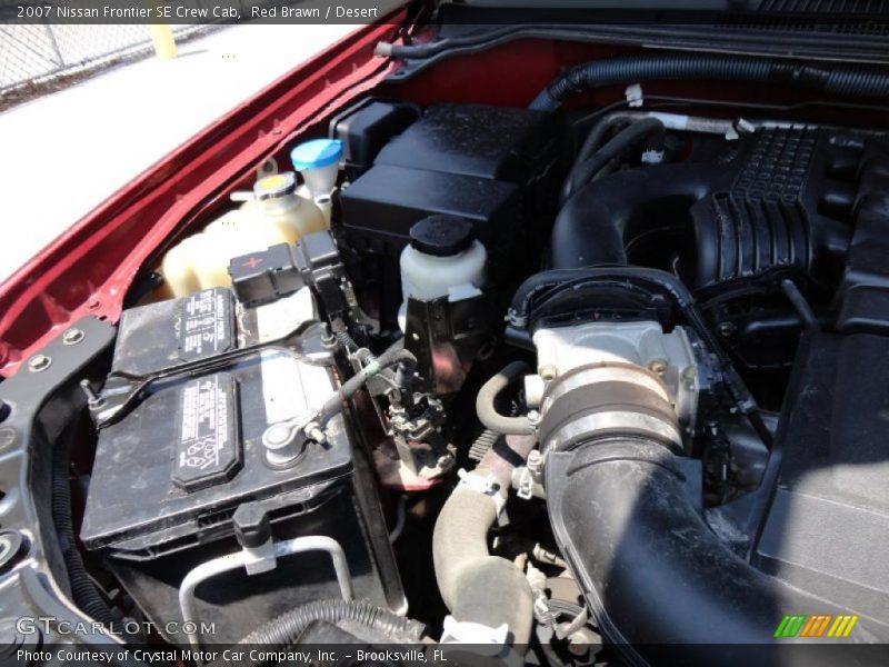 Red Brawn / Desert 2007 Nissan Frontier SE Crew Cab