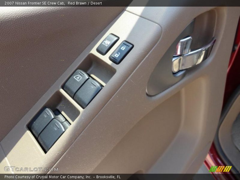 Red Brawn / Desert 2007 Nissan Frontier SE Crew Cab
